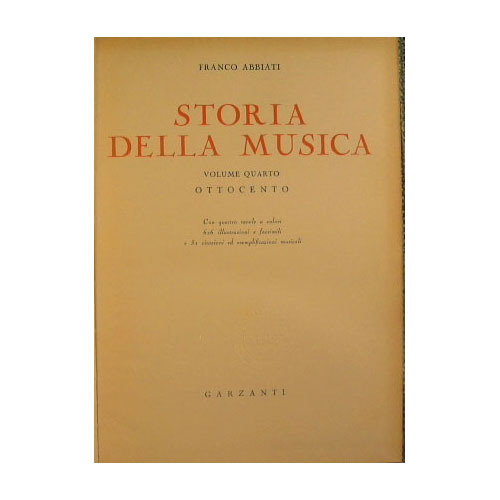 Storia della Musica dall'antichità al Novecento
