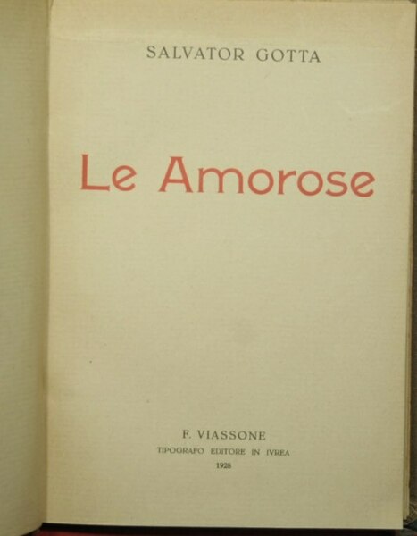 Le amorose