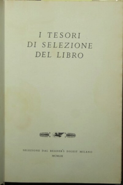 I tesori di Selezione del libro