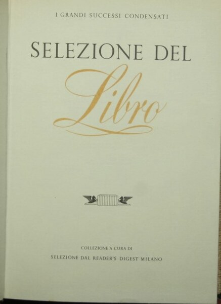 Selezione del libro - I Grandi successi condensati