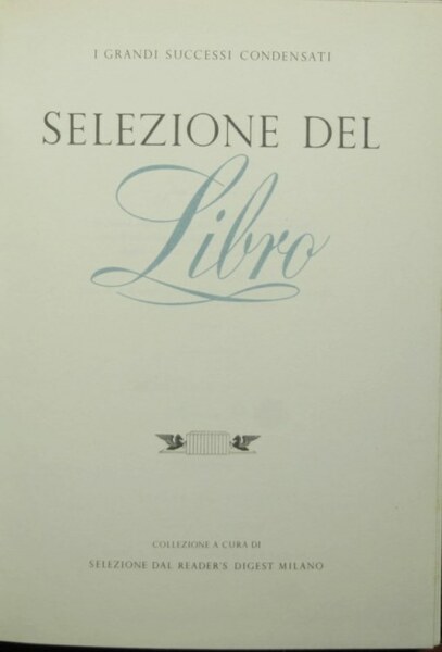 Selezione del libro - I Grandi successi condensati