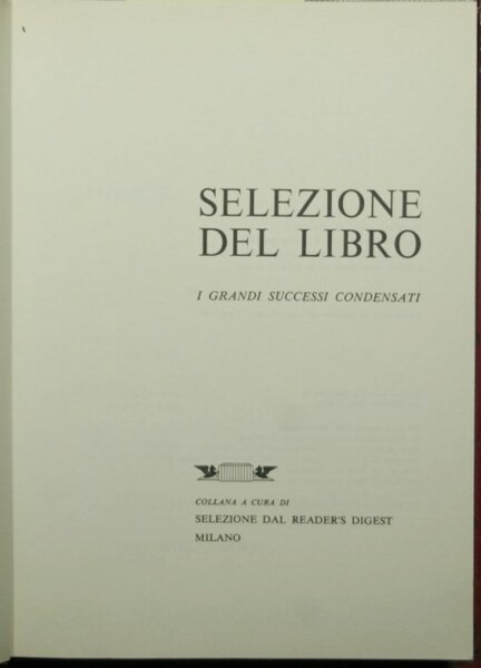 Selezione del libro - I Grandi successi condensati
