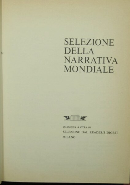Selezione della narrativa mondiale