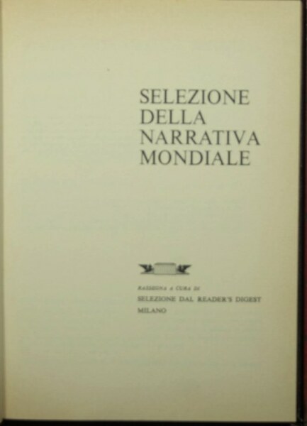 Selezione della narrativa mondiale