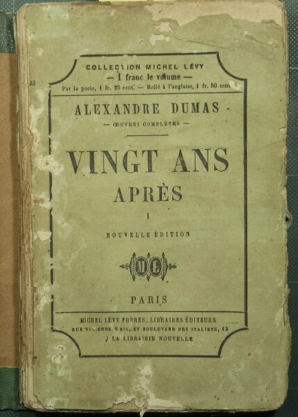 Vingt ans apres suite des trois mousquetaires