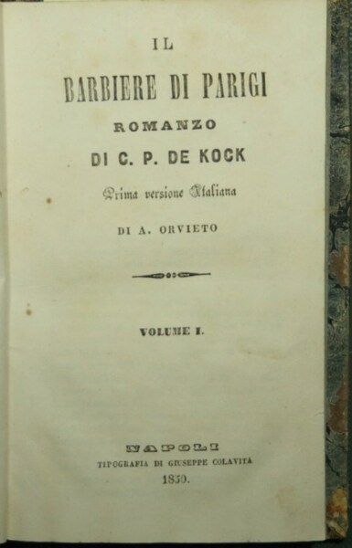 Il barbiere di Parigi