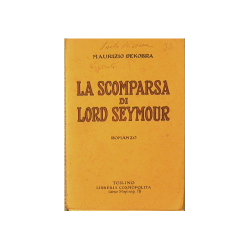 La scomparsa di Lord Seymour