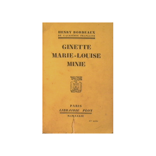 Ginette - Marie-Louise - Minie