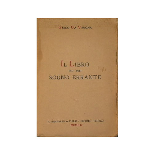 Il libro del mio sogno errante