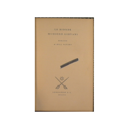 Le bionde muoiono giovani