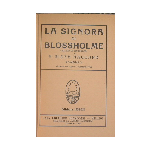 La signora di Blossholme