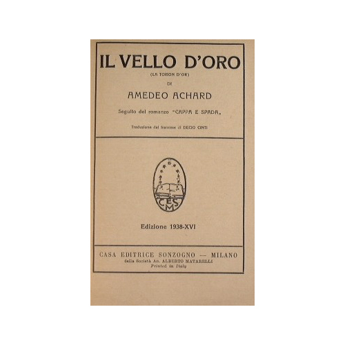 Il vello d'oro