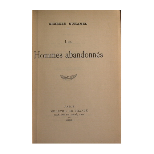 Les Hommes abandonnés