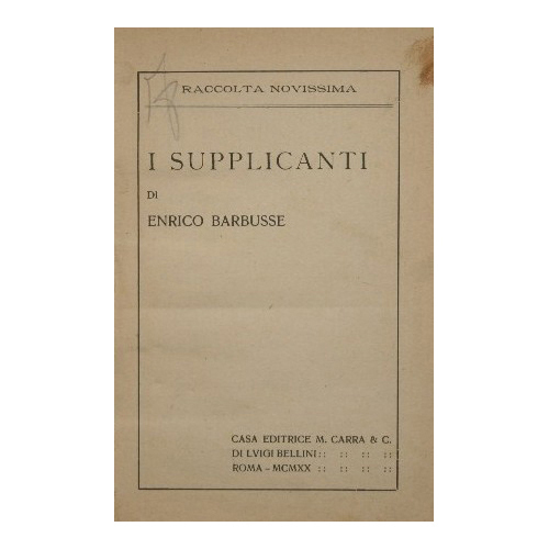 I supplicanti