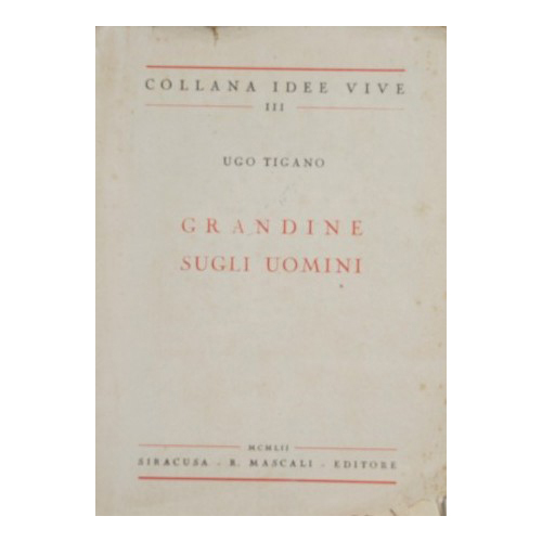 Grandine sugli uomini