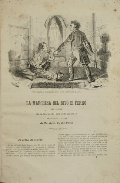 Collana romanziera - Raccolta di romanzi metà 800