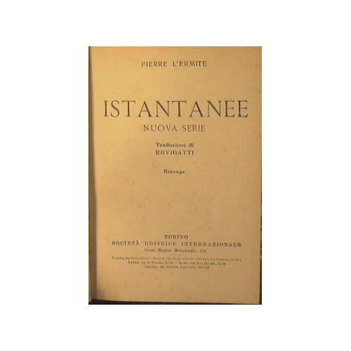 Istantanee - Nuova serie