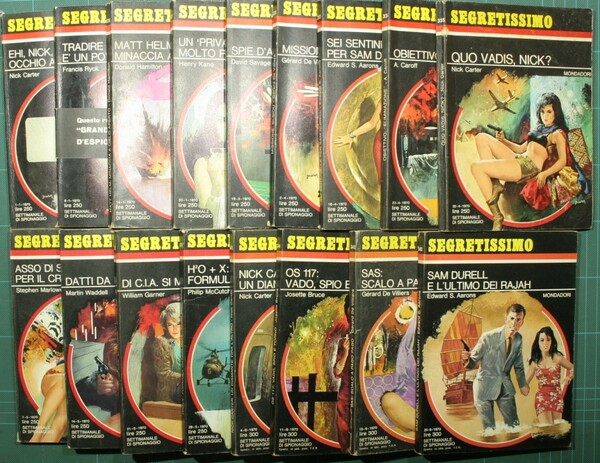 Segretissimo - Settimanale di spionaggio - I semestre 1970