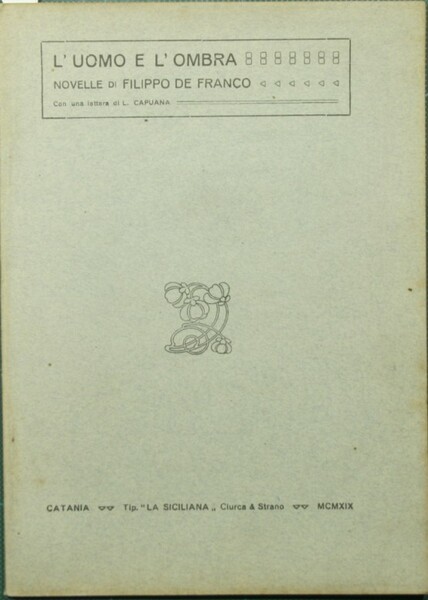 L'uomo e l'ombra