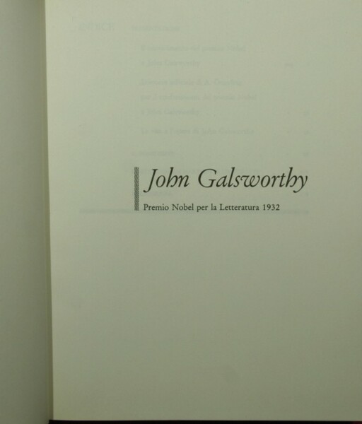 Il possidente. L'estate di San Martino di un Forsyte