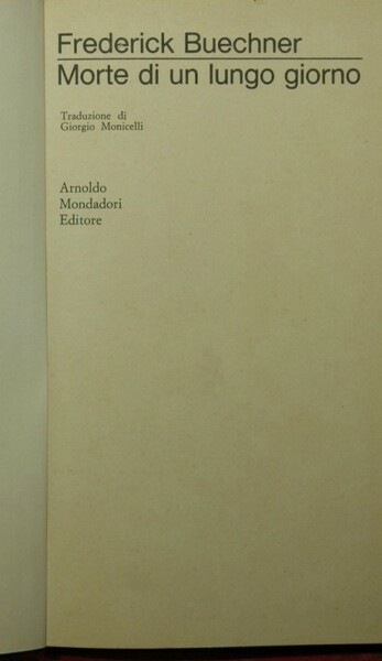Morte di un lungo giorno