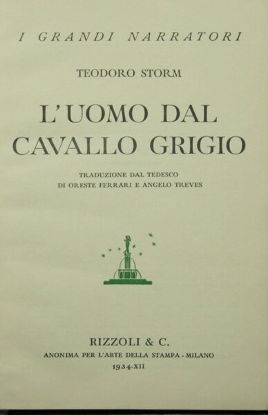 L'uomo dal cavallo grigio