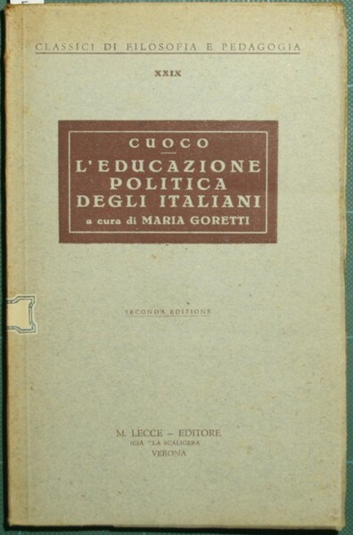 L'educazione politica degli italiani