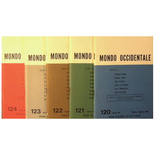 Mondo Occidentale. Rivista di politica e di varia cultura.