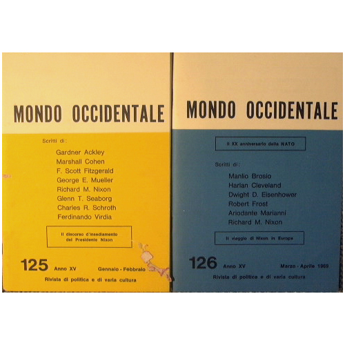 Mondo Occidentale. Rivista di politica e di varia cultura.