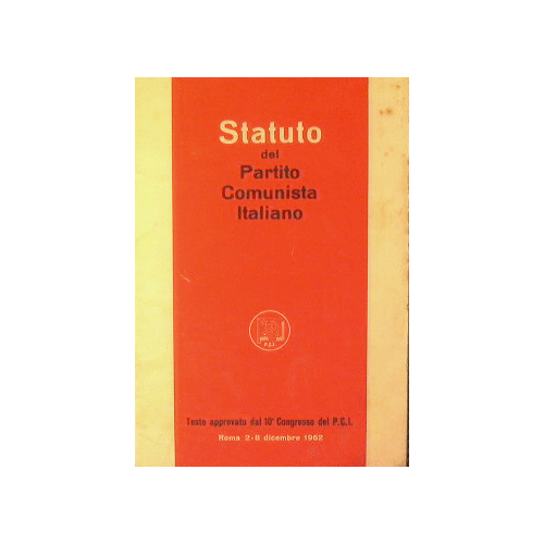Statuto del partito Comunista italiano