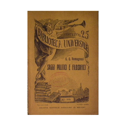 Saggi politici e filosofici