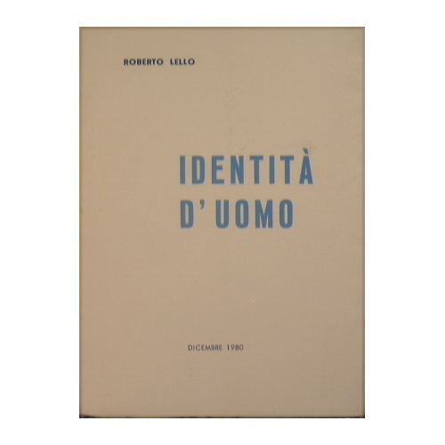 Identità d'uomo