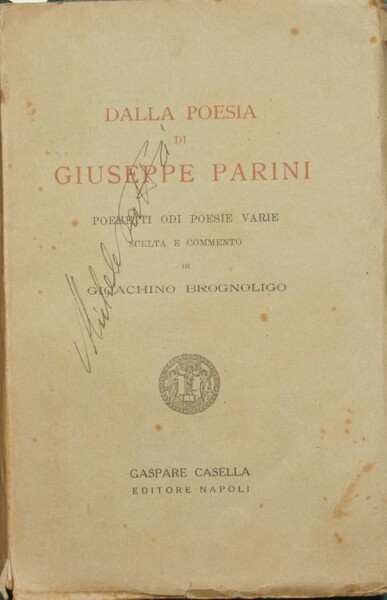 Dalla poesia di Giuseppe Parini