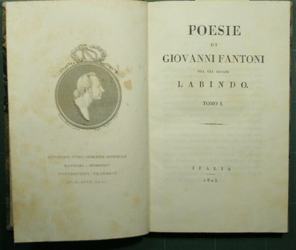 Poesie di Giovanni Fantoni per gli Arcadi Labindo