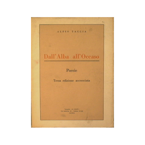 Dall'Alba all'Occaso