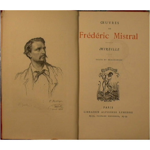 Oeuvrs de Frederic Mistral - Mireille