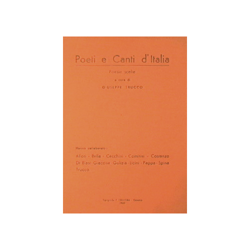 Poeti e canti d'Italia