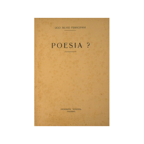 Poesia ?