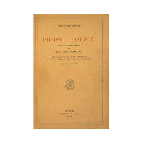 Prose e poesie