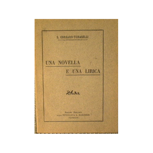 Una novella e una lirica