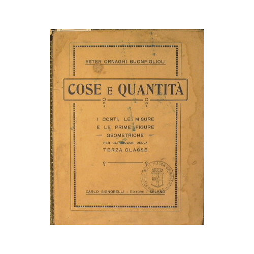 Cose e quantità