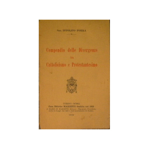 Compendio delle divergenze tra Cattolicismo e protestantesimo