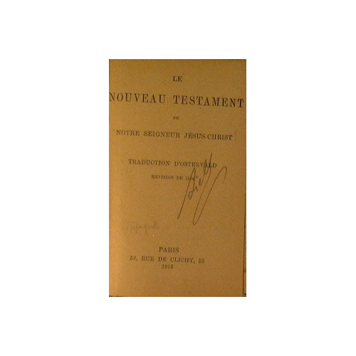 Le nouveau testament