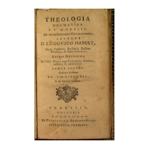 Theologia dogmatica et moralis, ad usum Seminarii Catalaunensis, auctore d. …