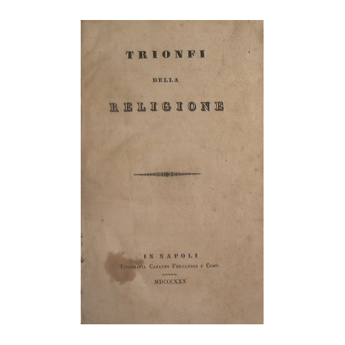 Trionfi della religione