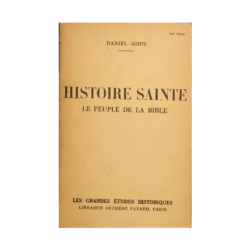 Histoire Sainte