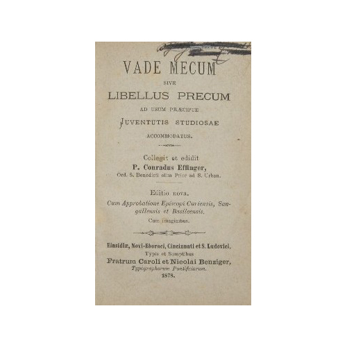 Vade mecum sive libellus precum