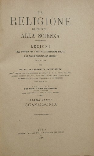 La religione di fronte alla scienza