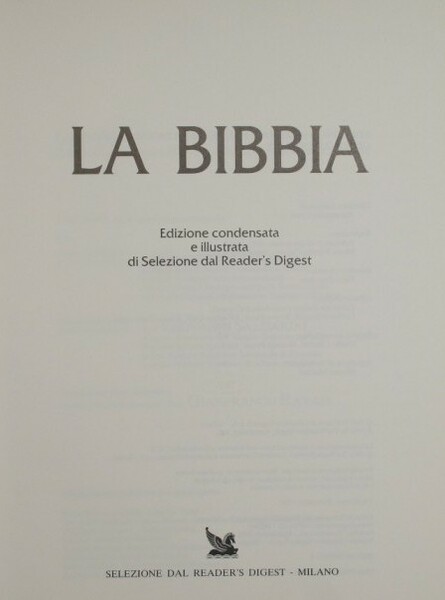 La Bibbia