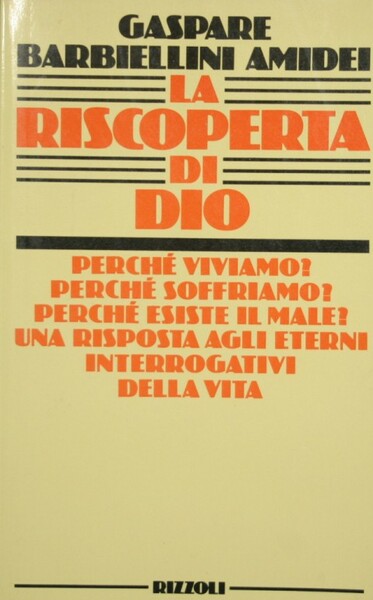 La riscoperta di Dio